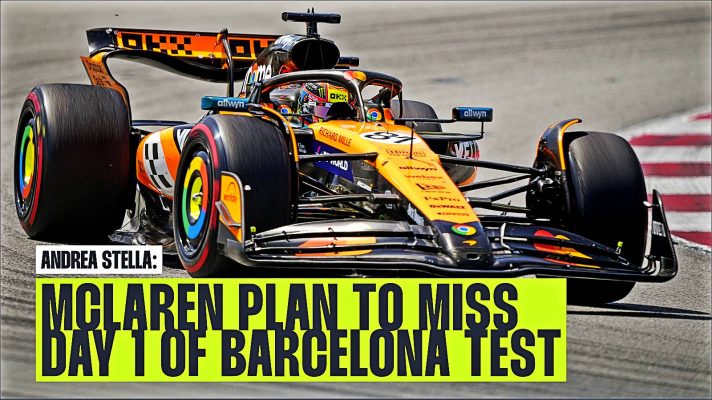 McLaren's Oscar Piastri on track at the Circuit de Barcelona-Catalunya.