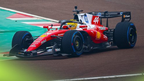 Watch: Lewis Hamilton completes first Ferrari SF-26 laps at Fiorano shakedown