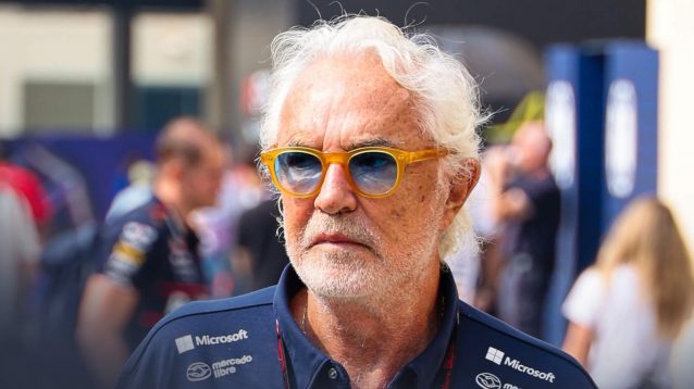Alpine executive advisor Flavio Briatore.