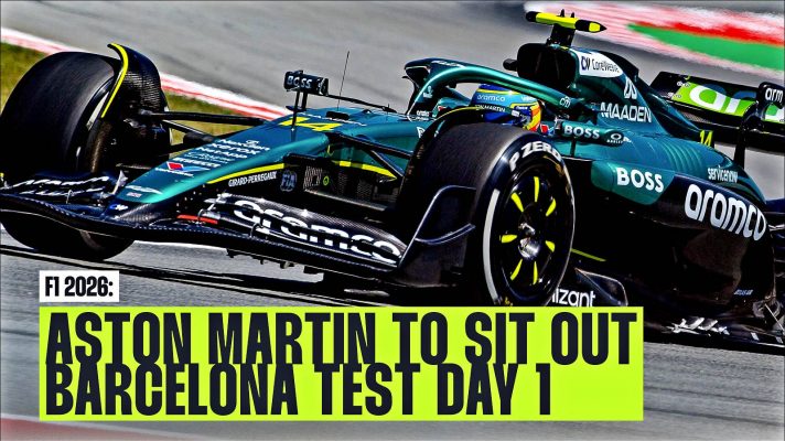 Aston Martin's Fernando Alonso on track at the 2025 Spanish Grand Prix.