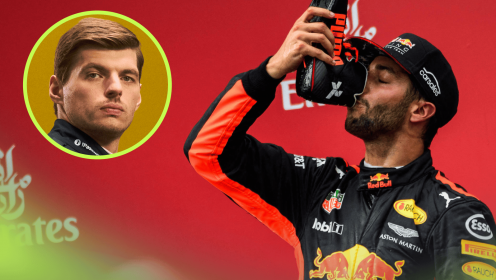 Daniel Ricciardo confirms when Max Verstappen submitted number three request
