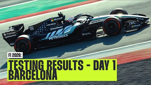 F1 results: Unofficial testing times from Day 1 (Barcelona)