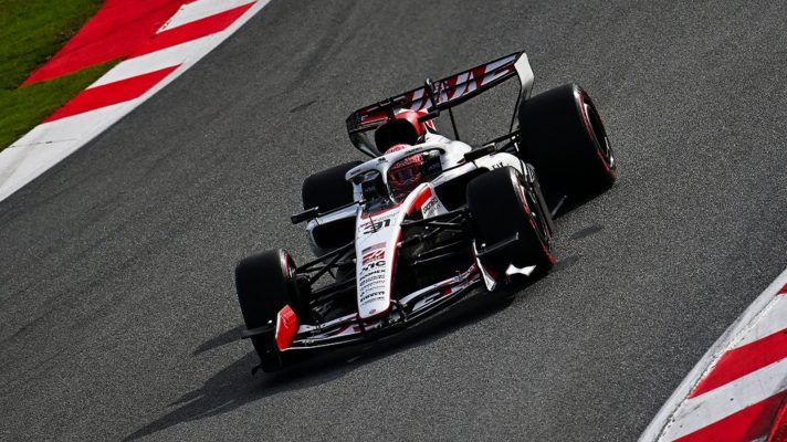 Esteban Ocon in Haas' 2026 car