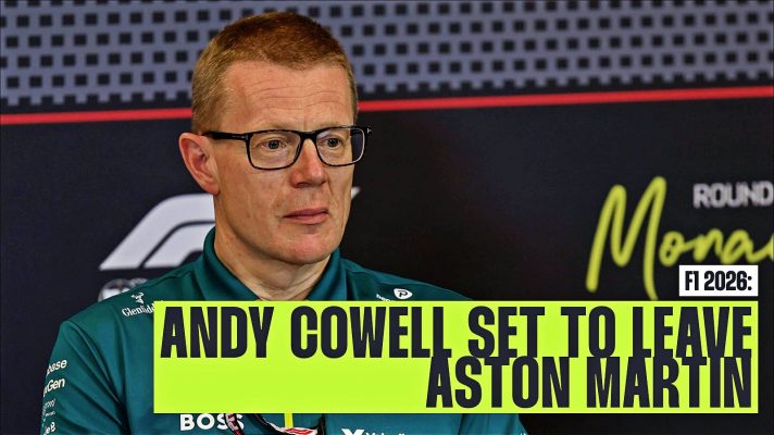 Aston Martin's Andy Cowell at the 2025 Monaco Grand Prix.