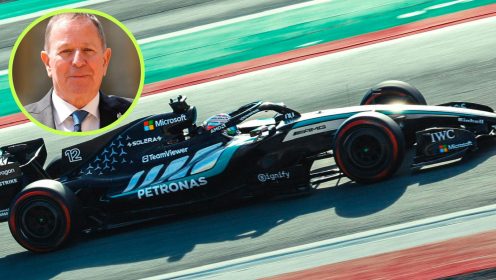 Brundle’s Mercedes W17 warning despite ‘relentless’ Barcelona pace