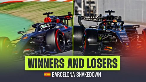 Winners and losers from the Barcelona private test