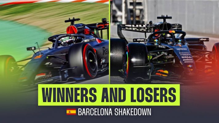 Winners and Losers from the Barcelona shakedown 2026.