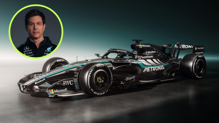 Toto Wolff and the 2026 Mercedes car