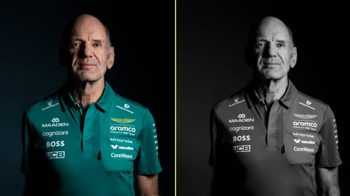 Aston Martin's Adrian Newey at the start of 2026.