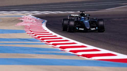 Bahrain Test Day 3: Russell clocks fastest time of the test to beat Hamilton
