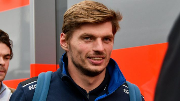 Max Verstappen at the Nürburgring
