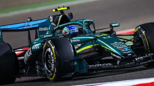 Aston Martin running interrupted by fresh Honda PU concern in Bahrain