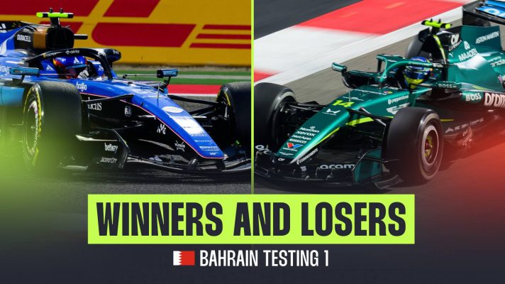 Williams and Aston Martin feature on the PlanetF1.com list of winners and losers from the first Bahrain test.