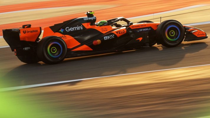 Lando Norris, McLaren, 2026 Bahrain pre-season testing.