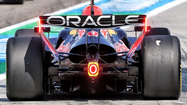 Red Bull RB22 rear end