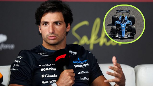 Carlos Sainz explaining F1 2026