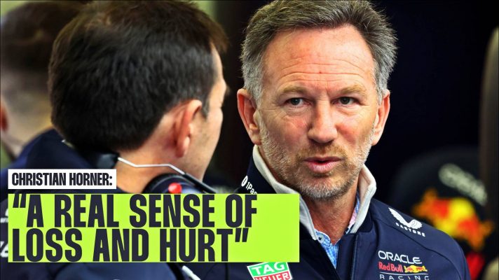 Red Bull's Christian Horner during pre-season testing in Bahrain, 2025.
