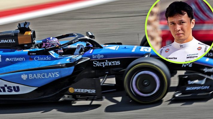 Alex Albon, Williams, Bahrain pre-season testing 2026.