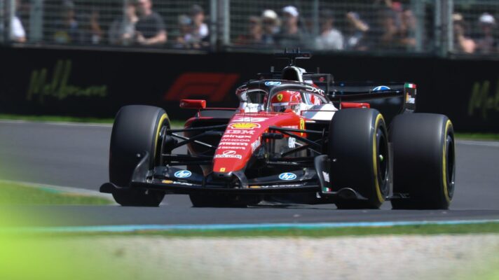 Charles Leclerc topped final practice for the Australian Grand Prix.