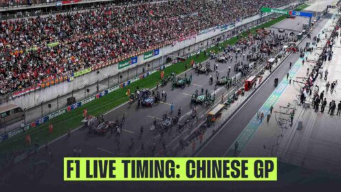 F1 live: Live timing from the 2026 Chinese Grand Prix