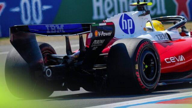 Ferrari's Lewis Hamilton at the 2026 Chinese Grand Prix.