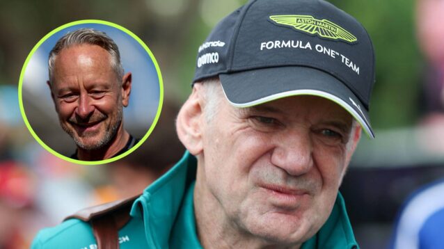 Aston Martin team boss Adrian Newey at the 2026 Australian Grand Prix.