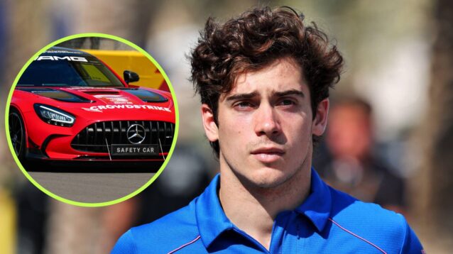 Alpine's Franco Colapinto at the 2026 Chinese Grand Prix.
