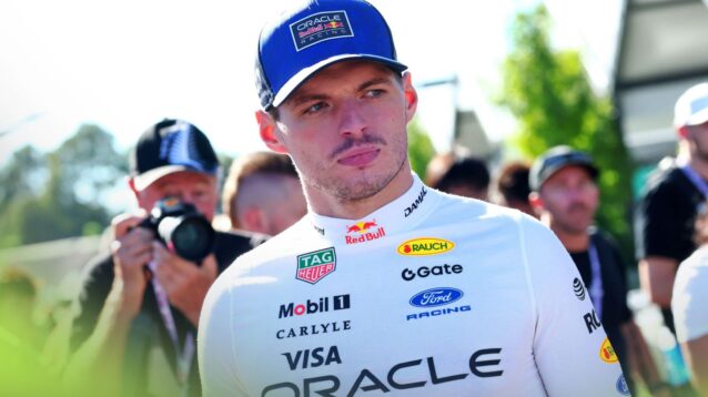 Red Bull driver Max Verstappen pictured at the 2026 Australian Grand Prix