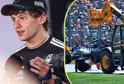 Kimi Antonelli reveals ligament strain behind wrist brace after China win