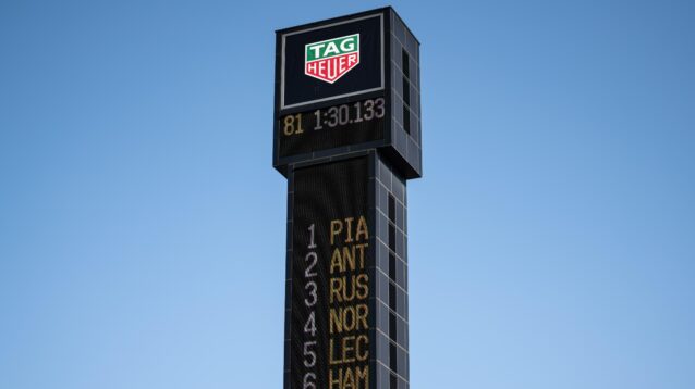 Oscar Piastri at the top of the timesheets