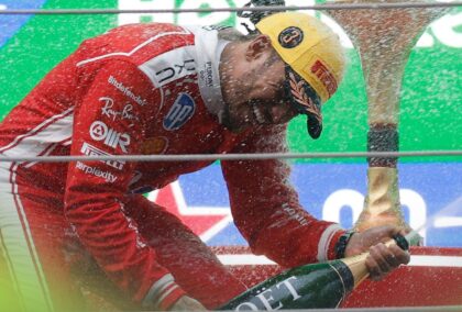Lewis Hamilton fires back at critics after emotional Ferrari podium