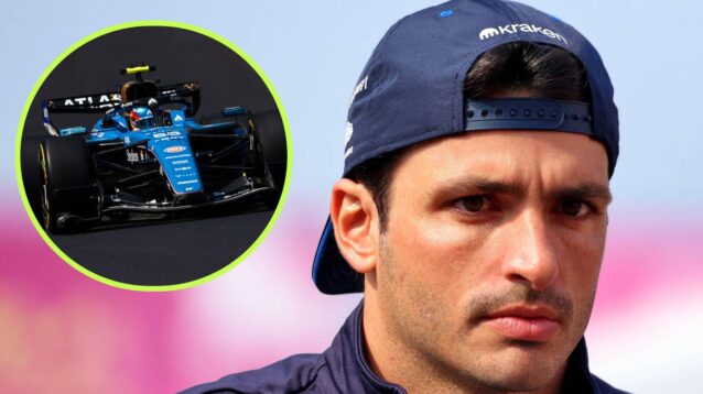 Williams' Carlos Sainz during the 2026 Japanese Grand Prix.