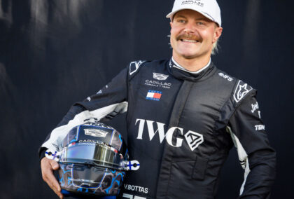 Valtteri Bottas’ race-used Cadillac F1 helmet heads to auction