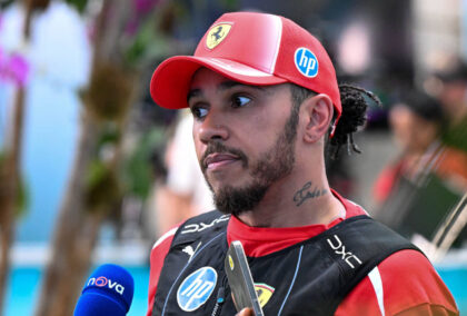 Lewis Hamilton eyes Miami rain chance after Ferrari qualifying progress