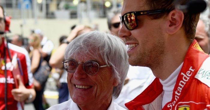Image result for ecclestone vettel