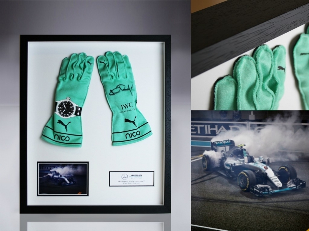 mercedes f1 gloves watch