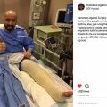 Cigarini recovering in hospital after surgery