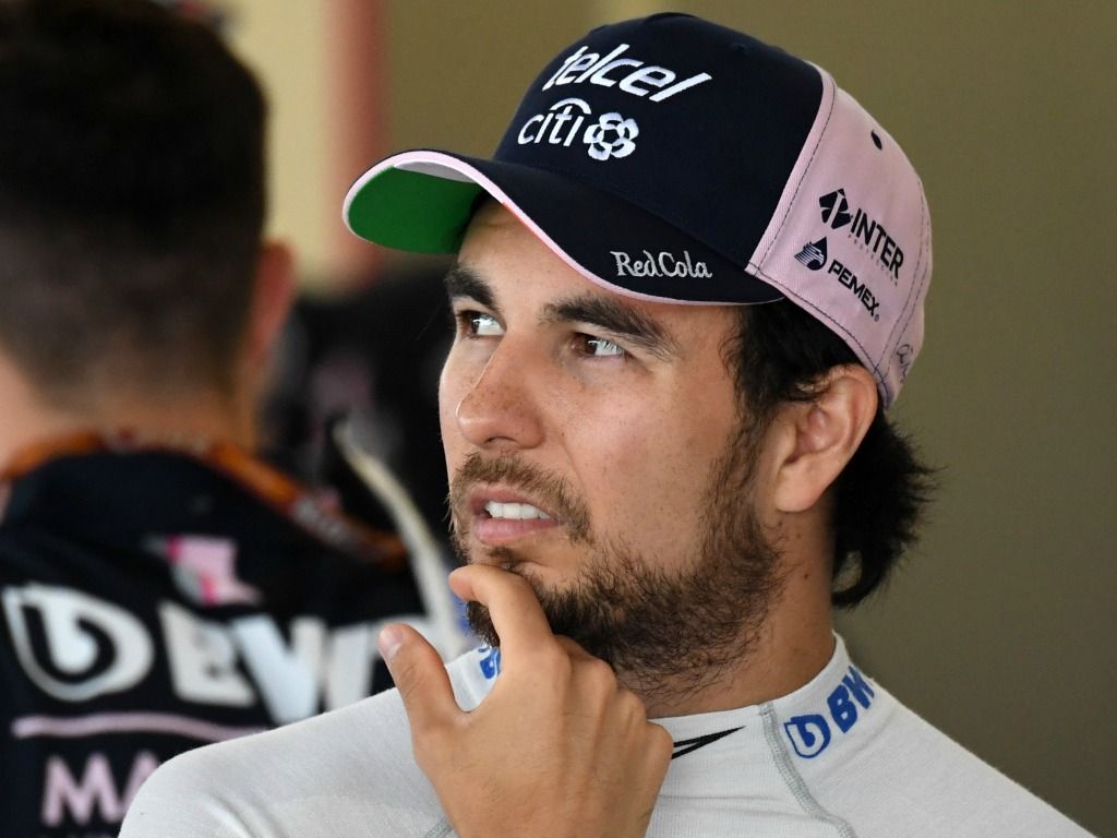 sergio perez hat 2020