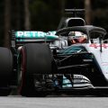 FP1: Hamilton on top in his upgraded W09