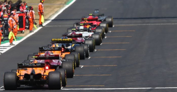 British GP grid