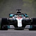 Qualy: Hamilton sails to pole at a wet Hungaroring