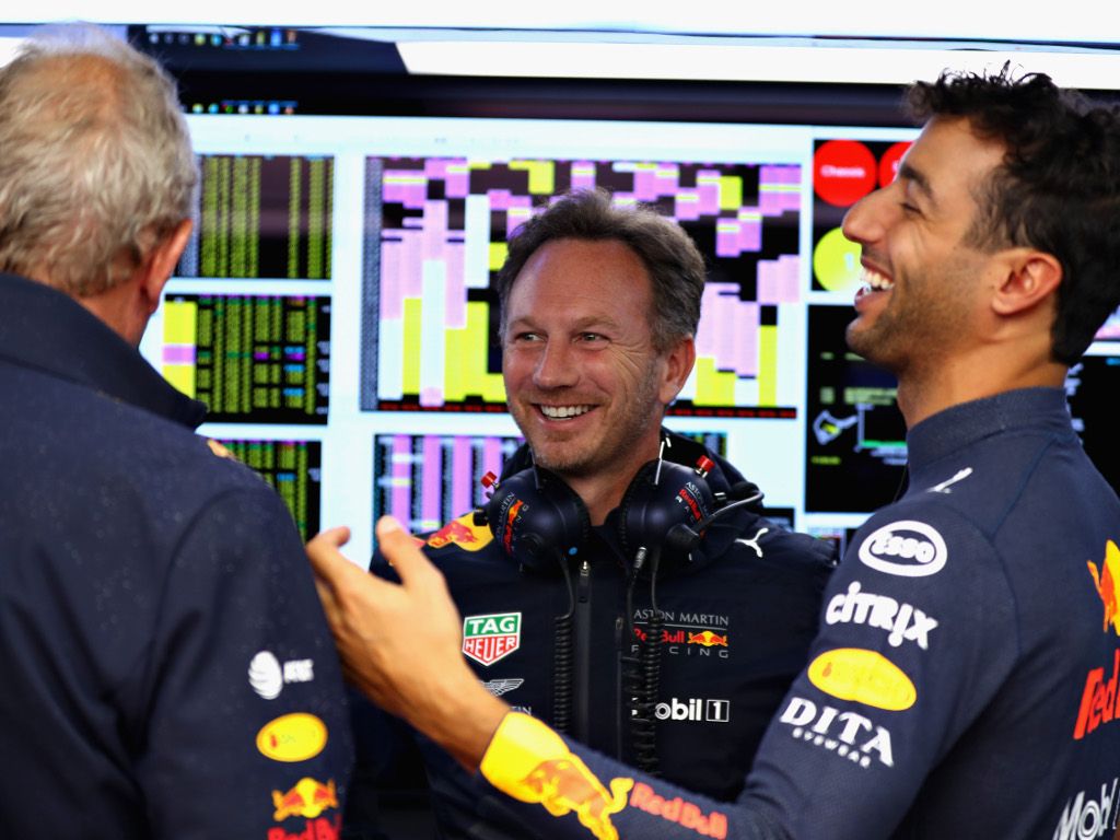 christian horner daniel ricciardo
