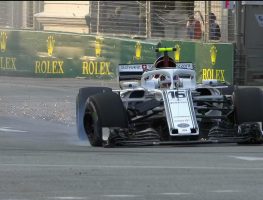 Leclerc blots copybook; Vettel hits the barrier