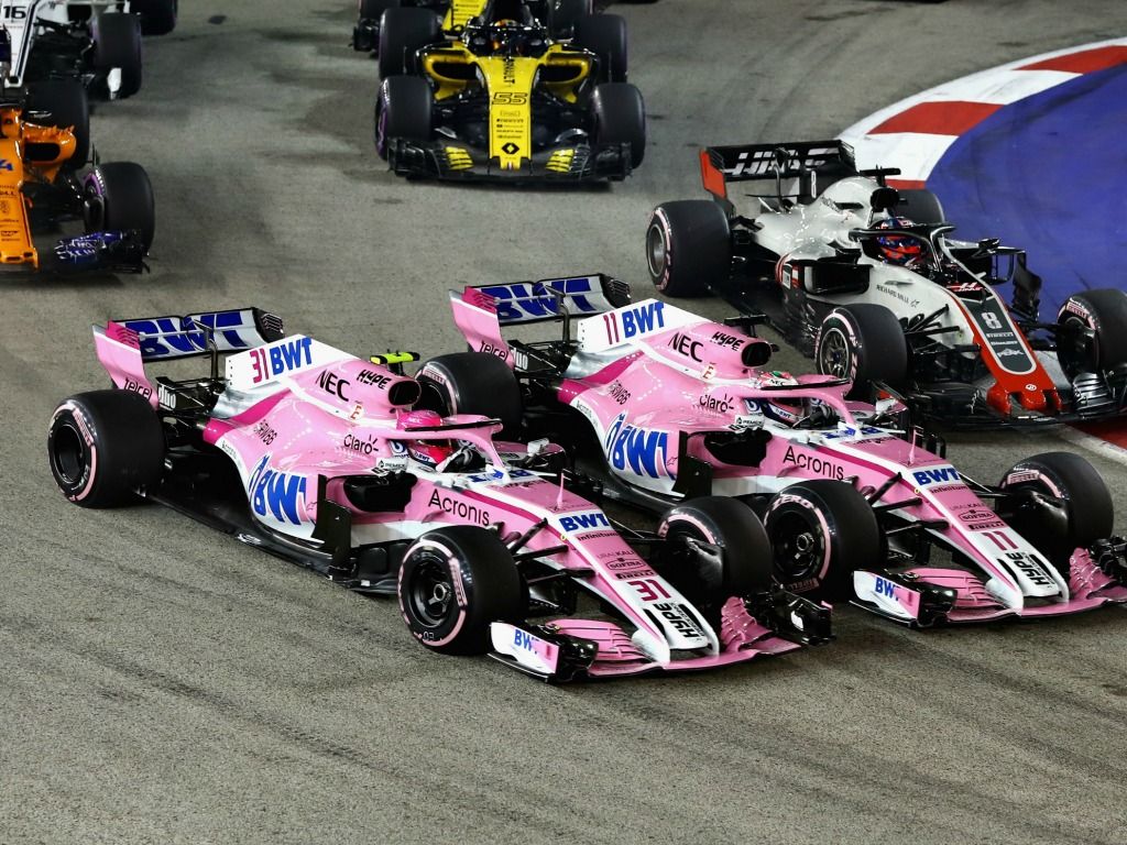 force india team