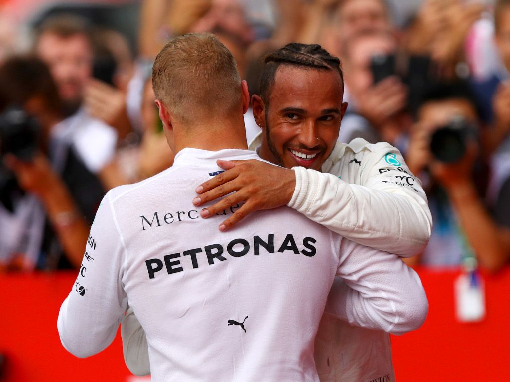 Lewis Hamilton hails 'greatest partnership' with Valtteri Bottas