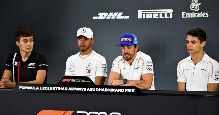 drivers' press conference