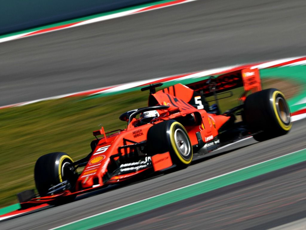 Sebastian Vettel: Tops charts on opening day
