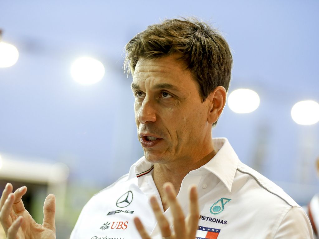 Toto Wolff called Ferrari's power advantage on the straights in Bahrain 
