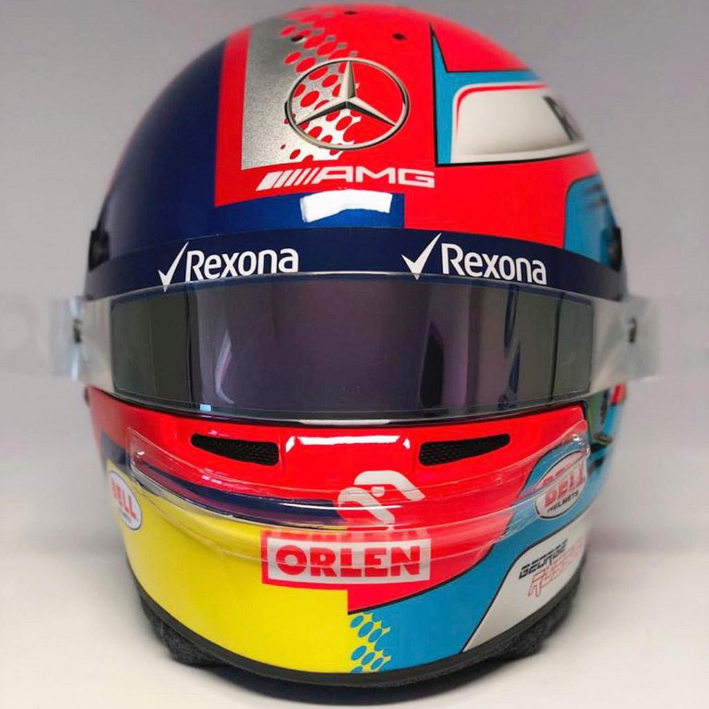 George Russell reveals special Juan Pablo Montoya-inspired helmet ...