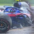 Albon out of qualy after massive FP3 crash